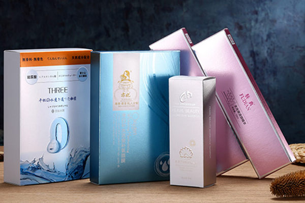 化妆品彩色纸盒
